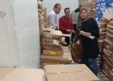 ضبط 7 أطنان فسيخ ورنجة مجهولة المصدر خلال حملة بالدقهلية