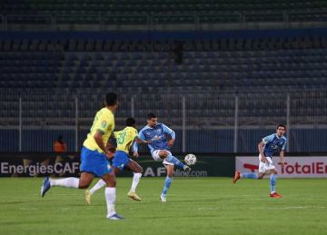  كاف يعلن موعد مباراة بيراميدز وصن داونز في نهائي دوري أبطال أفريقيا.. وحكام المواجهتين