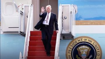 ترامب يصل السعودية في مستهل جولته بمنطقة الشرق الأوسط