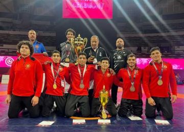 أحرزوا 12 ميدالية ببطولة أفريقيا .. تفوق لاعبي المصارعة الحرة والرومانية في الأوليمبي (صور) أحرزوا 12 ميدالية ببطولة أفريقيا .. تفوق لاعبي المصارعة الحرة والرومانية في الأوليمبي (صور)