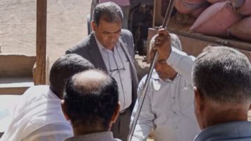 محافظ المنيا: شون وصوامع المحافظة تستقبل 282 ألف طن من محصول القمح