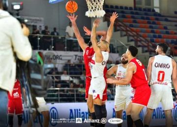 الأهلى يقسو على الزمالك في دوري السوبر السلة (صور)