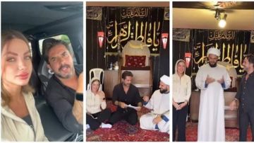 الفنان حسين مقدم والبلوجر إيمان نور الدين يوثقان الطلاق في بث مباشر.. ما القصة؟