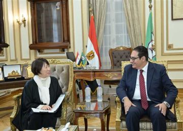 رئيس جامعة القاهرة يستقبل وزيرة التعليم والعلوم والتكنولوجيا اليابانية لبحث تعزيز التعاون