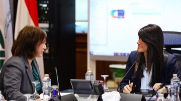 المشاط تناقش مع بعثة صندوق النقد إصلاحات الاقتصاد الكلي والتمويلات الخارجية المشاط تناقش مع بعثة صندوق النقد إصلاحات الاقتصاد الكلي والتمويلات الخارجية