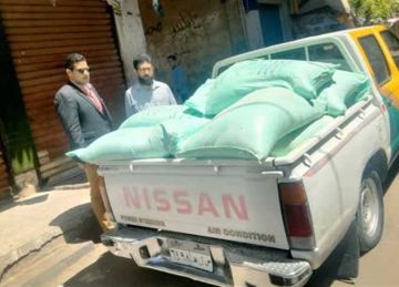 إحباط تهريب دقيق بلدي مدعم بـ مخبز سياحي في الإسكندرية (صور)