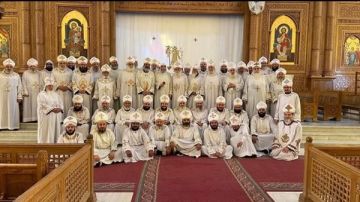 الكهنوت في معجزة صيد السمك.. اجتماع مجمع كهنة أسوان بحضور الأنبا بيشوي