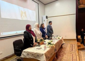 مستقبل الترجمة بعصر الذكاء الاصطناعي في مؤتمر علمي بكلية الألسن ببني سويف  مستقبل الترجمة بعصر الذكاء الاصطناعي في مؤتمر علمي بكلية الألسن ببني سويف