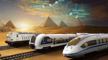 القطار الكهربائي السريع في مصر أهم المحطات ومراحل المشروع