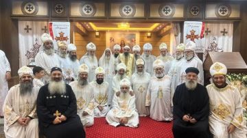 اللقاء الشهري لكهنة المحلة الكبرى بحضور الأنبا أغناطيوس صور اللقاء الشهري لكهنة المحلة الكبرى بحضور الأنبا أغناطيوس صور