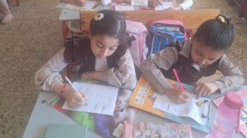 تلاميذ أولى وتانية ابتدائي يختتمون تقييماتهم ويبدأون إجازة نهاية العام