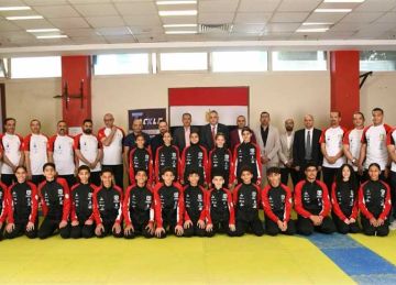 منتخب التايكوندو يطير إلى الإمارات للمشاركة في بطولة العالم منتخب التايكوندو يطير إلى الإمارات للمشاركة في بطولة العالم