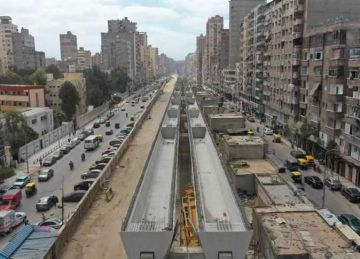 النقل تنشر أحدث تصوير جوي لتقدم أعمال تنفيذ مشروع المرحلة الأولى من مترو الإسكندرية النقل تنشر أحدث تصوير جوي لتقدم أعمال تنفيذ مشروع المرحلة الأولى من مترو الإسكندرية