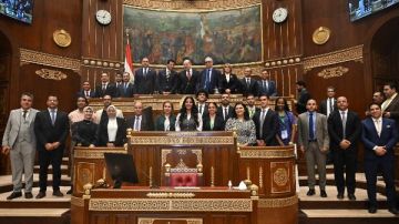 مجلس الشيوخ يستقبل وفد منحة ناصر للقيادة الدولية