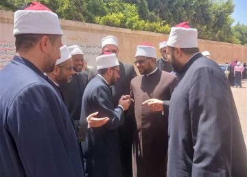 أمين البحوث الإسلامية يتفقد منطقة وعظ الإسكندرية (صور )