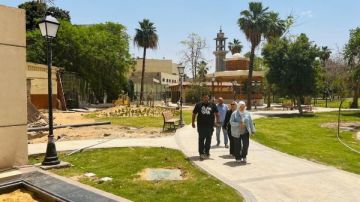 الإسكان تتابع أعمال وسط البلد وحديقة الأزبكية ضمن تطوير القاهرة الخديوية