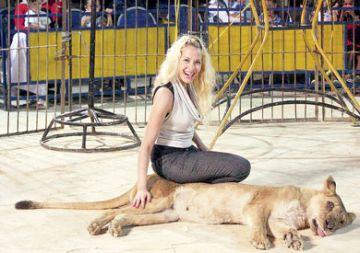 بعد واقعة سيرك طنطا.. مصير مجهول تواجهه مدربة الأسود أنوثة كوتة عقب إحالتها للمحاكمة