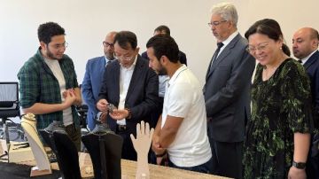 شعبة الذهب تستقبل وفدا صينيا لتعزيز التعاون في صناعة وتصدير المشغولات المصرية شعبة الذهب تستقبل وفدا صينيا لتعزيز التعاون في صناعة وتصدير المشغولات المصرية