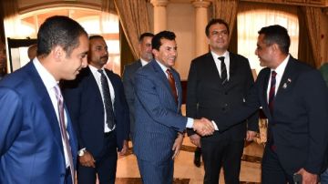 محمد أنور: مصر أقدم من أمريكا في الجولف.. ونتعاهد على عودة الريادة للفراعنة محمد أنور: مصر أقدم من أمريكا في الجولف.. ونتعاهد على عودة الريادة للفراعنة