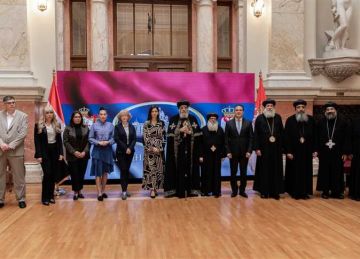 البابا تواضروس أمام البرلمان الصربي: إخوتنا المسلمون تربطهم محبة خاصة للسيدة العذراء مريم البابا تواضروس أمام البرلمان الصربي: إخوتنا المسلمون تربطهم محبة خاصة للسيدة العذراء مريم