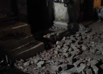 مصرع طفلة وإنقاذ 3 من أسرتها في انهيار جزئي لمنزل بسوهاج