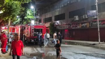 بنك القاهرة: الحريق لم يمس فرع البنك بأي شكل وتمت السيطرة عليه