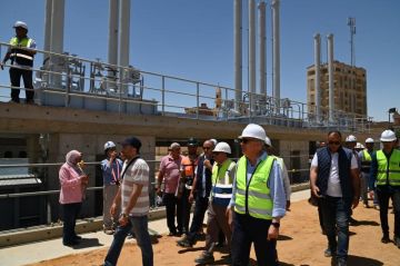 وزير الري يعلن عن بدء تشغيل قنطرة بحر يوسف الجديدة على نهر النيل في أسيوط