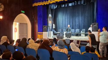 المسرح المتنقل لقصور الثقافة يطلق عروضه في عزبة اللوزي بالدقهلية