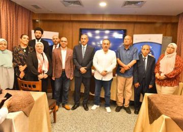 محافظ أسيوط يشهد ورشة عمل حول مشروع التصدي لتغير المناخ من خلال الإدارة المستدامة للثروة الحيوانية 