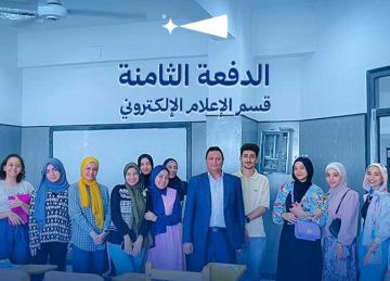 إطلاق موقع بوصلة مشروع تخرج طلاب قسم الإعلام الإلكتروني بـ إعلام جنوب الوادي 