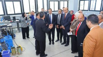 للاستثمار في بناء المهارات.. جامعة دمنهور تفتتح المركز الهندسي