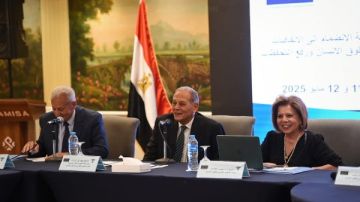 محمد السادات: الحكومة تعمل على 350 توصية لتحسين حالة حقوق الإنسان محمد السادات: الحكومة تعمل على 350 توصية لتحسين حالة حقوق الإنسان