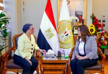 وزيرتا التنمية المحلية والبيئة تتابعان عمل منظومة المخلفات الصلبة ومشروع تطهير مصرف كيتشنر