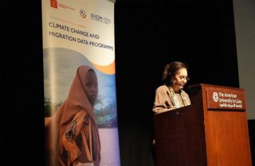 السفيرة نائلة جبر تشارك في إطلاق نتائج تقرير المهاجرين المفقودين في منطقة الشرق الأوسط وشمال إفريقيا 