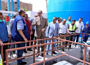 بتكلفة 9.5 مليون جنيه.. محافظ سوهاج يعلن بدء التشغيل التجريبي لمحطة مياه أولاد الشيخ بدار السلام