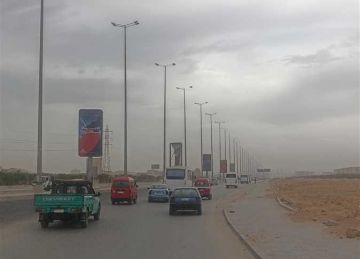 رياح محملة بالأتربة وعدم استقرار في الطقس بمحافظة الجيزة.. وتحذيرات لسكان أكتوبر