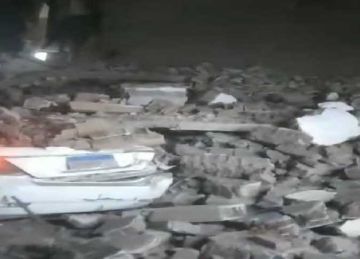 مصرع شخص انهار فوقه حائط في القليوبية مصرع شخص انهار فوقه حائط في القليوبية