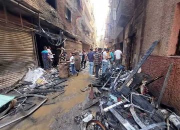 السيطرة على حريق شب في محل مشويات بمدينة بنها