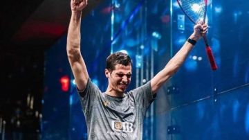 عاجل علي فرج يعلن اعتزاله لعبة الاسكواش.. ويوجه رسالة للشعب الفلسطيني