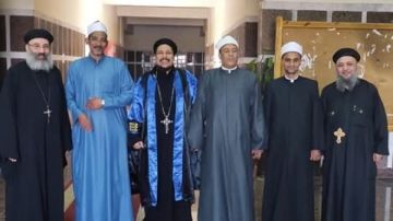 دكتوراه في علم النفس التربوي لكاهن قبطي من جامعة جنوب الوادي دكتوراه في علم النفس التربوي لكاهن قبطي من جامعة جنوب الوادي