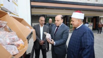 أوقاف كفر الشيخ تسلم 3 أطنان لحوم إطعام للتضامن الاجتماعي لتوزيعها على الأسر الأولى بالرعاية