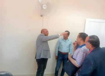 تمهيدا لافتتاحه.. نائب رئيس قصور الثقافة يتفقد قصر ثقافة نخل بوسط سيناء