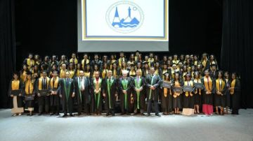 جامعة القاهرة تحتفل بتخريج دفعة جديدة من كلية حقوق السوربون 