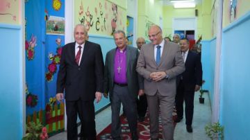 رئيس الطائفة الإنجيلية يشارك في الاحتفال السنوي لمدارس السلام ببنها