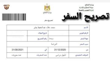 تفاصيل استخراج تصريح سفر أونلاين .. رابط مباشر