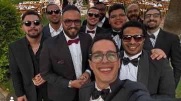 طه دسوقي في أحدث ظهور: فرحة الفيكا