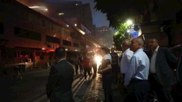 محافظ القاهرة: جميع المباني والبنوك المجاورة مؤمنة من حريق القابضة للأدوية