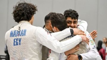 منتخب سلاح الشيش رجال يحقق المركز الرابع بكأس العالم في كندا في انجاز كبير في اخر منافسة للفريق قبل بطولة العالم منتخب سلاح الشيش رجال يحقق المركز الرابع بكأس العالم في كندا في انجاز كبير في اخر منافسة للفريق قبل بطولة العالم