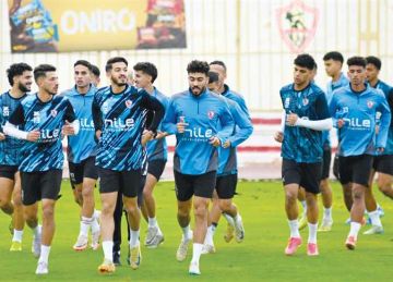  بعد انتهاء المعسكر ..الرمادي يمنح لاعبي الزمالك راحة 24 ساعة