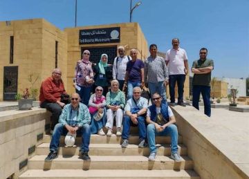 لتعزيز التعاون الثقافي والسياحي.. وفد مكتبة الإسكندرية يزور أبرز المعالم الأثرية بالشرقية